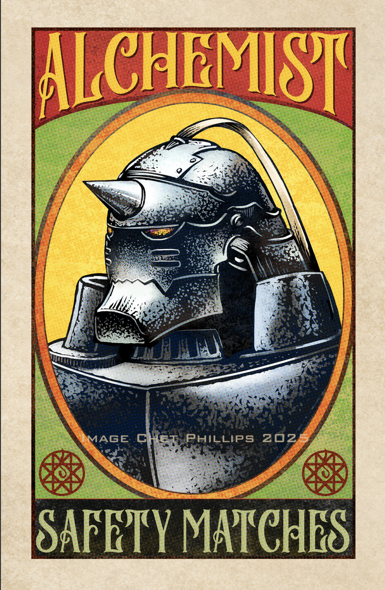Alchemist 5 x 7 Matchbox Print