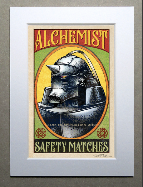 Alchemist 5 x 7 Matchbox Print
