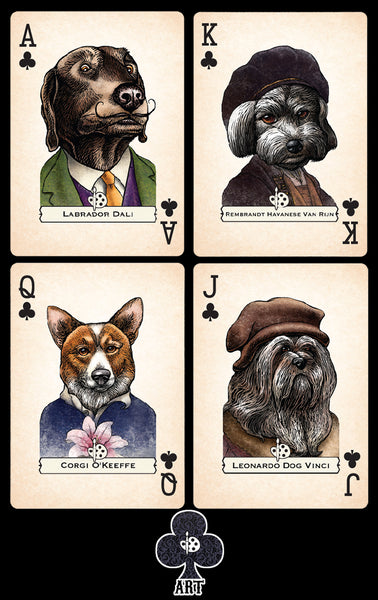 Dogs: A Fetching Deck playing cards