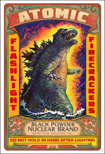 Atomic Firecrackers 13 x 19 print