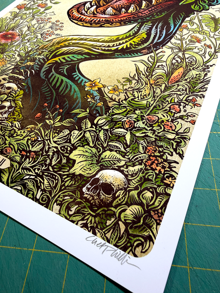 Audrey II Portrait - 13 x 19 print