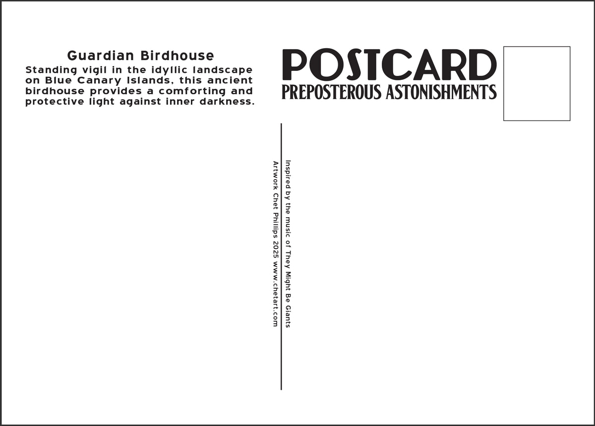 Preposterous Astonishments- Set of six 5 x 7 postcards – ChetArt