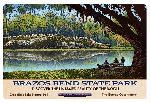 Brazos Bend State Park 13 x 19 print