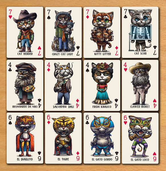 Cat's Meow playing card deck
