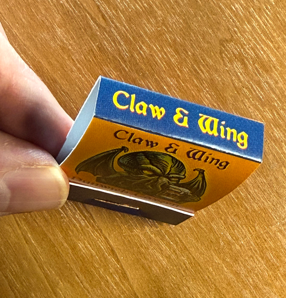 ChetArt matchbook designs- Collectible set of 4.