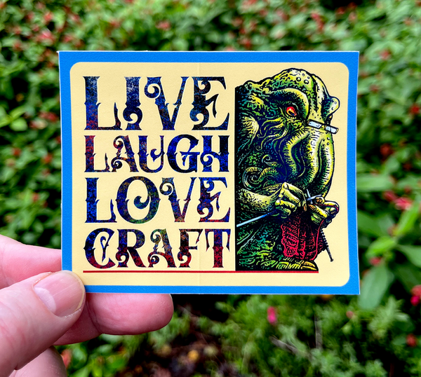 Live, Laugh, Love, Craft vinyl sticker