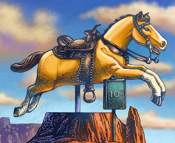Horse Colossus 11 x 14 print