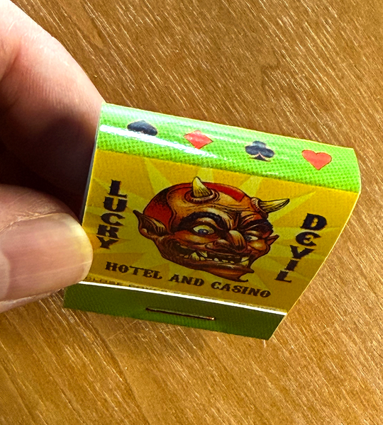 ChetArt matchbook designs- Collectible set of 4.