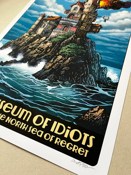 The Museum of Idiots- 13 x 19 print