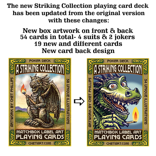 A Striking Collection: Matchbox Label Art Playing Cards