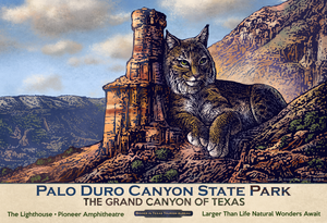 Palo Duro Canyon State Park- Texas Fantasy Travel 13 x 19 print