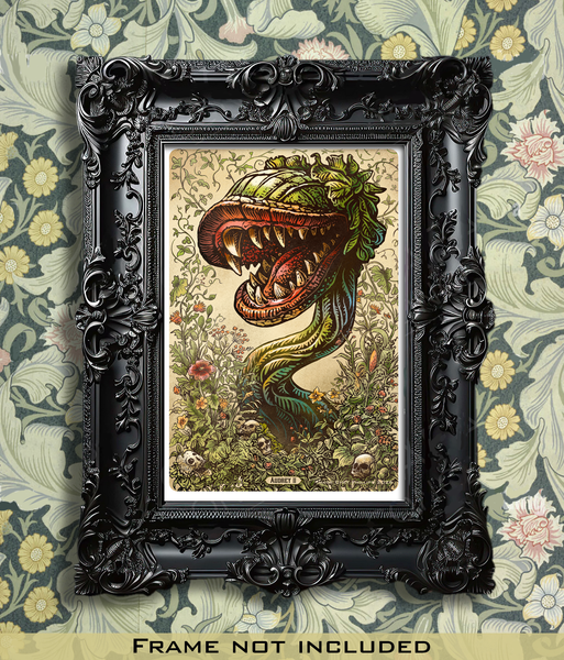 Audrey II Portrait - 13 x 19 print