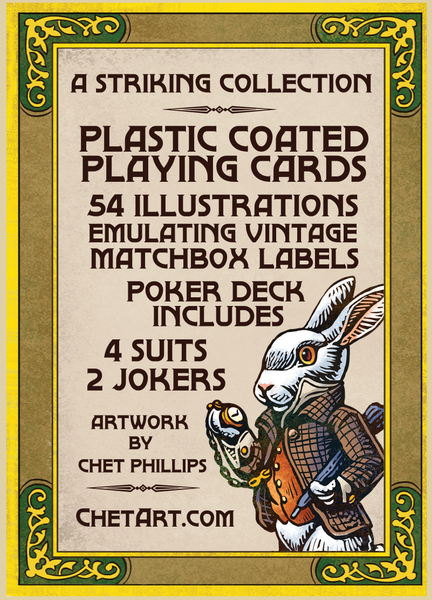 A Striking Collection: Matchbox Label Art Playing Cards