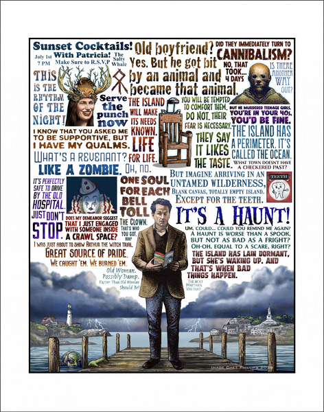 It's a Haunt!  11" x 14" print
