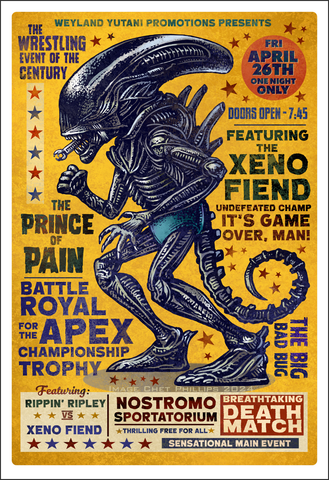 Xeno Fiend 13 x 19 print