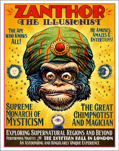 Zanthor the Illusionist 11 x 14 print