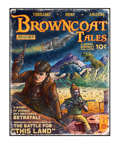 Browncoat Tales Firefly Pulp Magazine Cover (Limited Edition) signed print