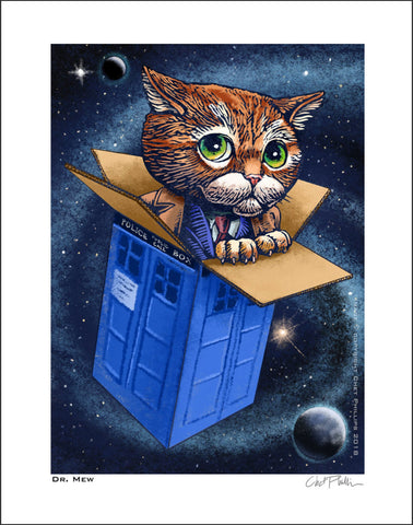 Dr. Mew- 11" x 14" print