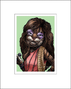 Janhiss Joplin Music Pet Print