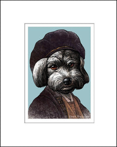 Rembrandt Havanese Van Rijn Art Pet Print