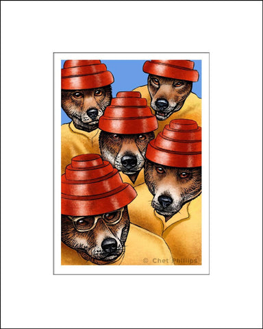 Dingo Music Pet Print