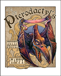 Pterodactyl's Tutti Frutti Taffy 8 x 10 print