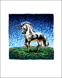 Unicorn- 8" x 10" print