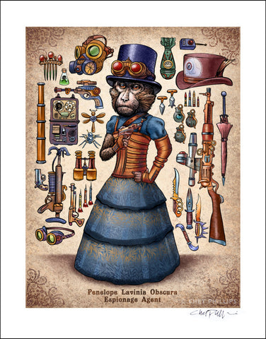 Penelope Lavinia Obscura - 11" x 14" print