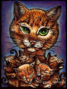 Kitty Litter 8 x 10" print
