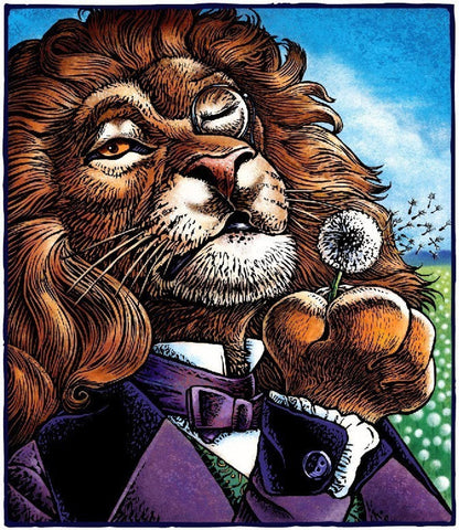 Dandy Lion 8 x 10" print