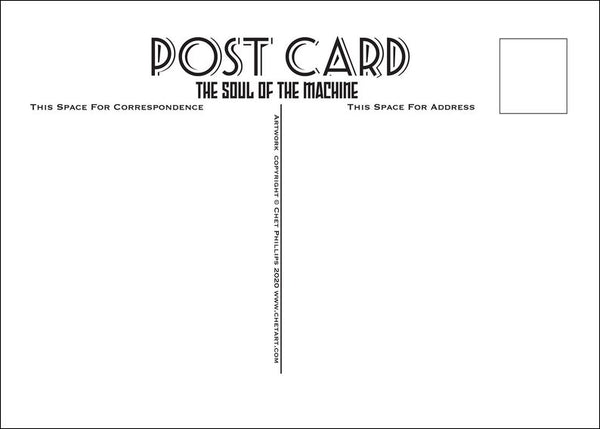 Soul of the Machine Postcard Set- 6 postcards