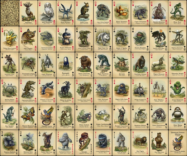 An Unnatural History- Playing Cards